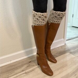 Crochet boot toppers handmade
